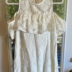 Off white Lace dress, size Medium